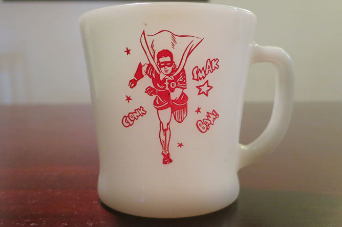 BATMAN & ROBIN 1960s Era Custom Designed 11 oz Hot or Cold Beverage Coffee Mug 